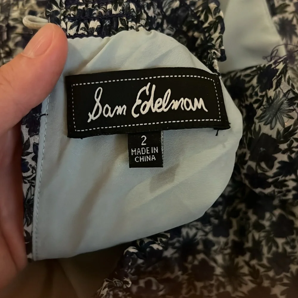 Sam Edelman Ruffle Rouched Minidress - Picture 3 of 4